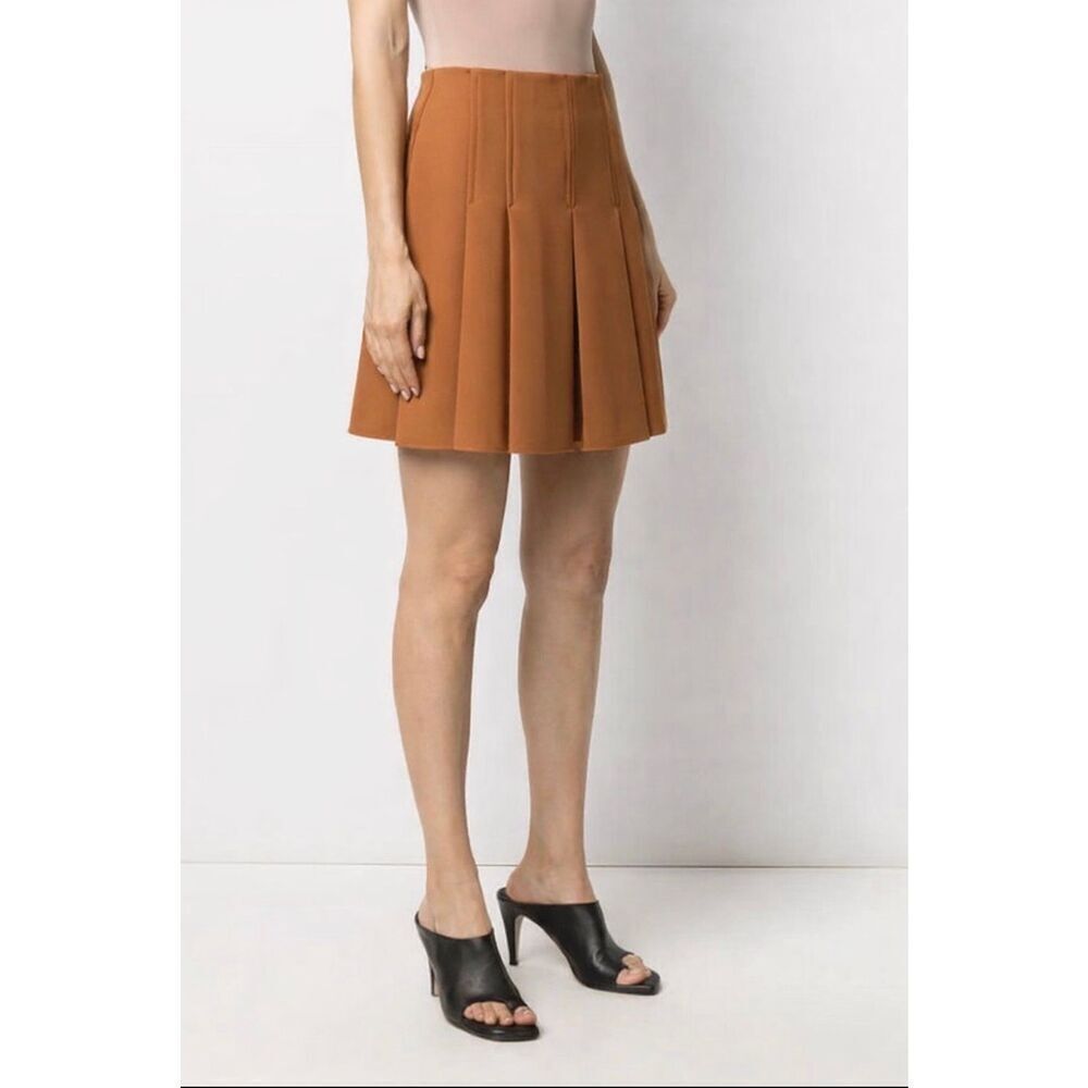 Fendi Pleated Mini Skirt